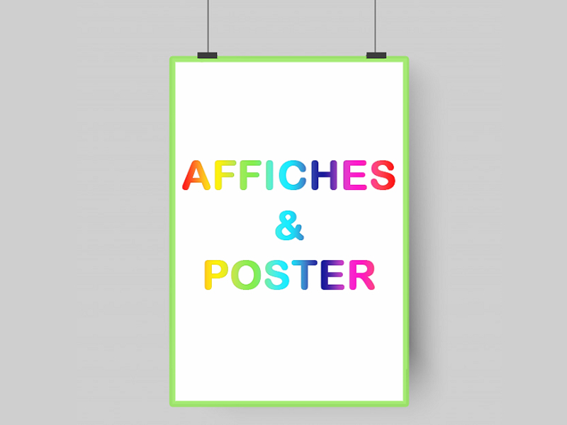 Affiche et poster